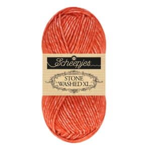 Scheepjes Stone Washed XL 50 gr kleur 883 Realgar Red