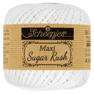 Scheepjes Maxi Sugar Rush 50gr kleur 106 Snow White