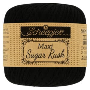 Scheepjes Maxi Sugar Rush 50gr kleur 110 Black