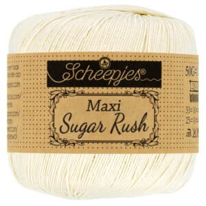 Scheepjes Maxi Sugar Rush 50gr kleur 130 Old Lace