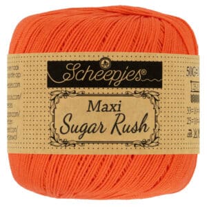 Scheepjes Maxi Sugar Rush 50gr kleur 189 Royal Orange
