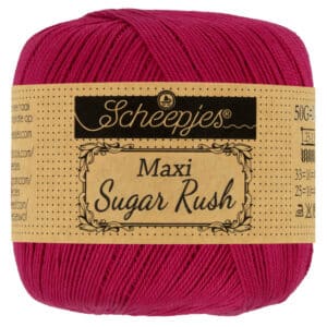 Scheepjes Maxi Sugar Rush 50gr kleur 192 Scarlet
