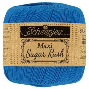 Scheepjes Maxi Sugar Rush 50gr kleur 201 Electric Blue