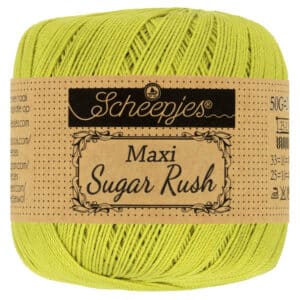 Scheepjes Maxi Sugar Rush 50gr kleur 245 Green Yellow
