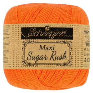 Scheepjes Maxi Sugar Rush 50gr kleur 281 Tangerine