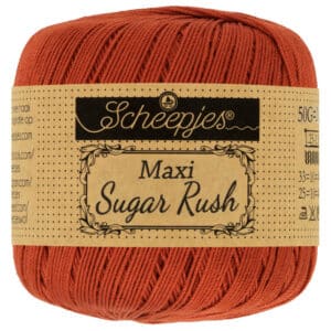 Scheepjes Maxi Sugar Rush 50gr kleur 388 Rust