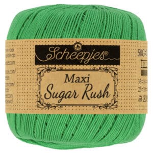 Scheepjes Maxi Sugar Rush 50gr kleur 389 Apple Green