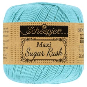 Scheepjes Maxi Sugar Rush 50gr kleur 397 Cyan
