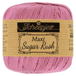 Scheepjes Maxi Sugar Rush 50gr kleur 398 Colonial Rose