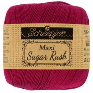 Scheepjes Maxi Sugar Rush 50gr kleur 517 Ruby