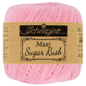 Scheepjes Maxi Sugar Rush 50gr kleur 749 Pink