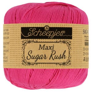 Scheepjes Maxi Sugar Rush 50gr kleur 786 Fuchsia