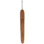 Haaknaalden met houten greep