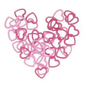 KnitPro Stekenmarkeerders metaal Amour 40 stuks
