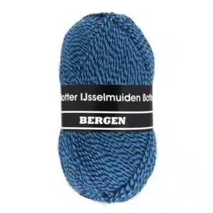 Botter Bergen 100gram - 081 - Blauw/Zwart