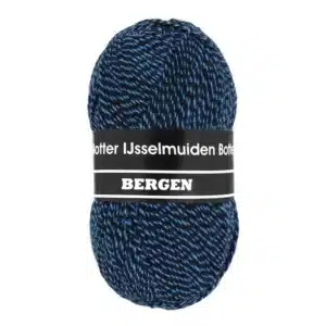 Botter Bergen 100gram - 096 - Blauw/Zwart