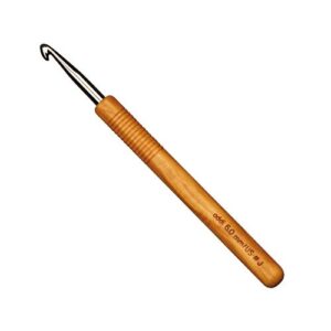 Addi Premium Olijfhout Haaknaald – 4,0 mm